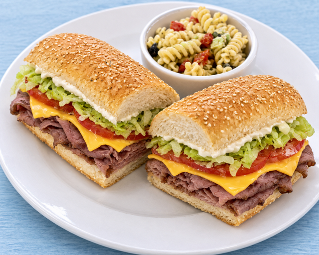 JOHNNY ROAST BEEF SUB SANDWICH - O.