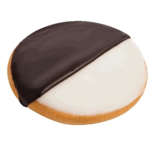 BLACK & WHITE COOKIE - O