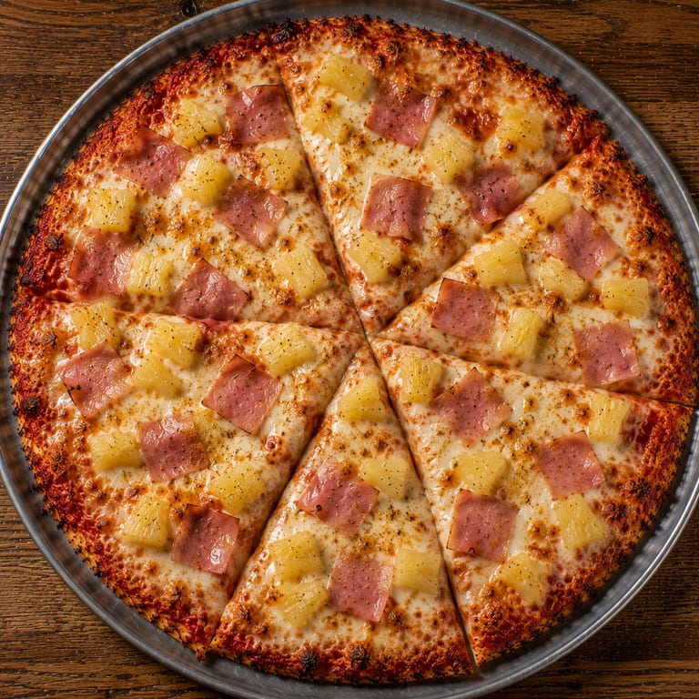 Delicious Hawaiian Pizza